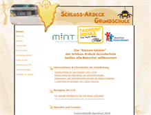 Tablet Screenshot of grundschule-gau-algesheim.de
